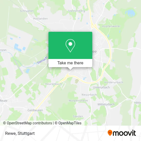 Rewe map