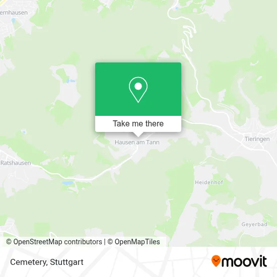 Friedhof map