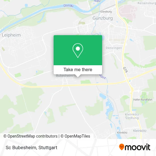 Sc Bubesheim map