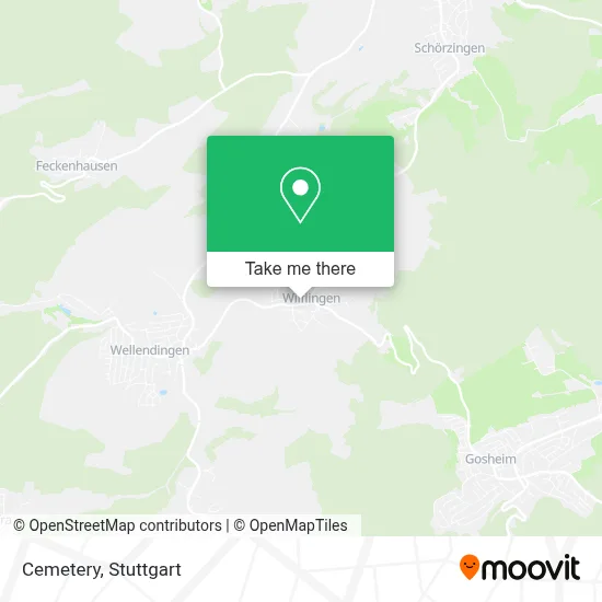 Friedhof map