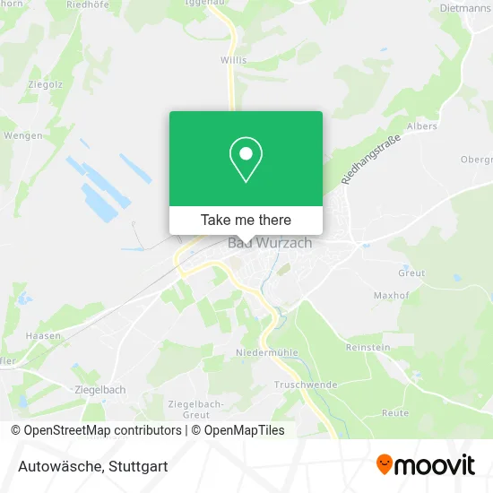 Autowäsche map