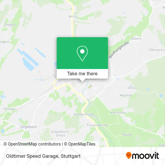 Oldtimer Speed Garage map