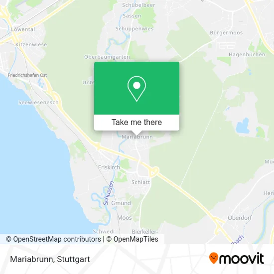 Mariabrunn map