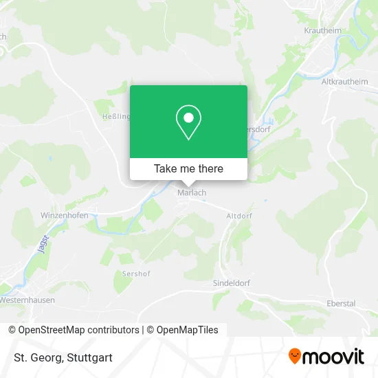 St. Georg map