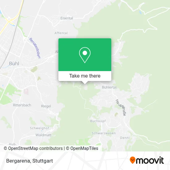 Bergarena map