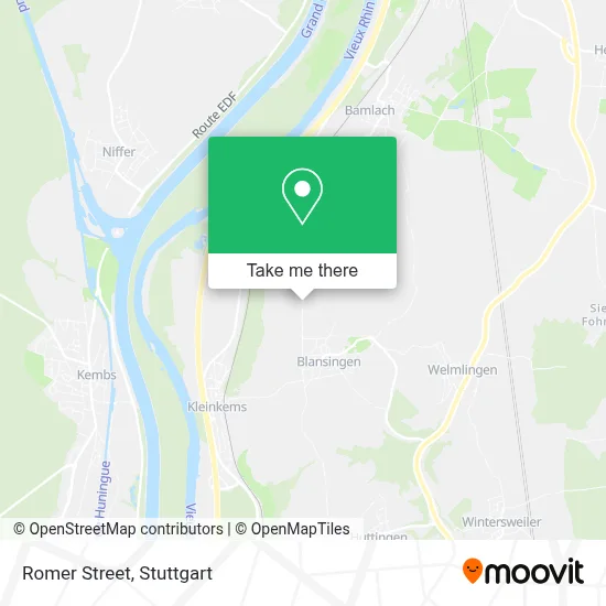 Römerstraße map