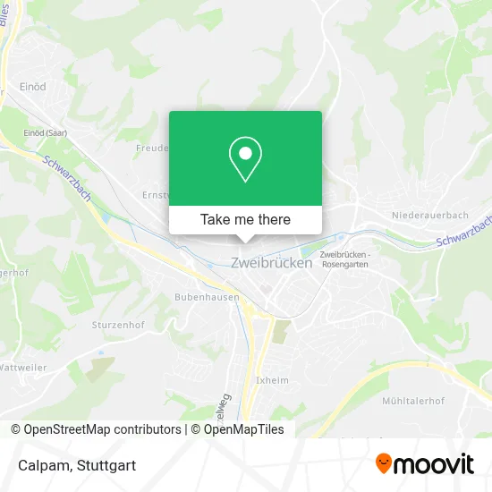 Calpam map