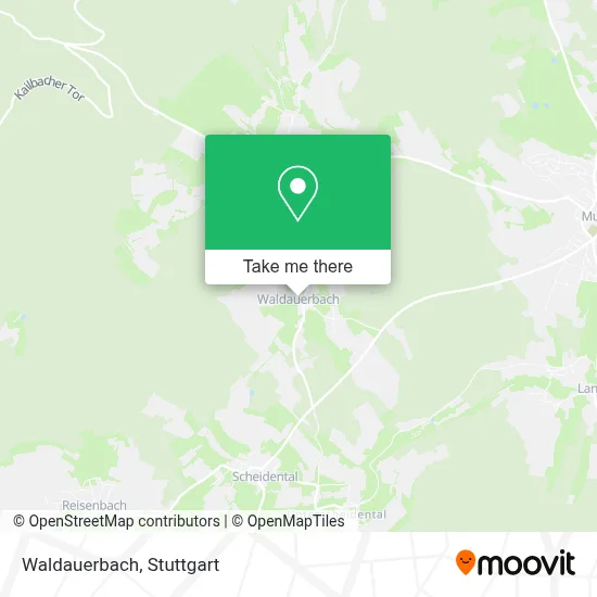 Waldauerbach map