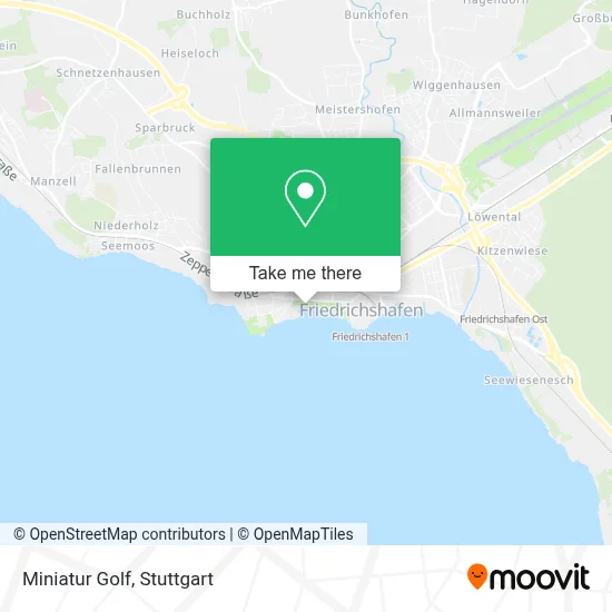 Miniatur Golf map