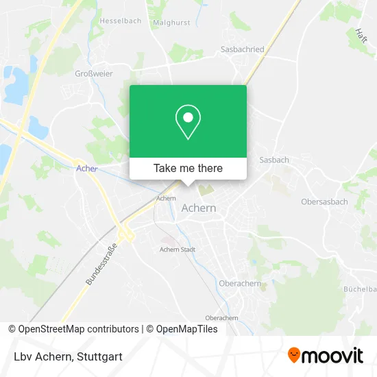 Lbv Achern map