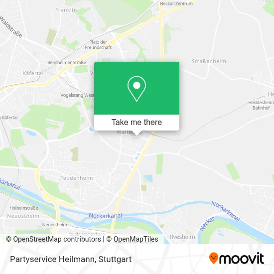 Partyservice Heilmann map