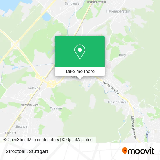 Streetball map