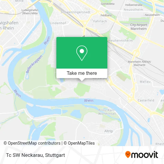Tc SW Neckarau map