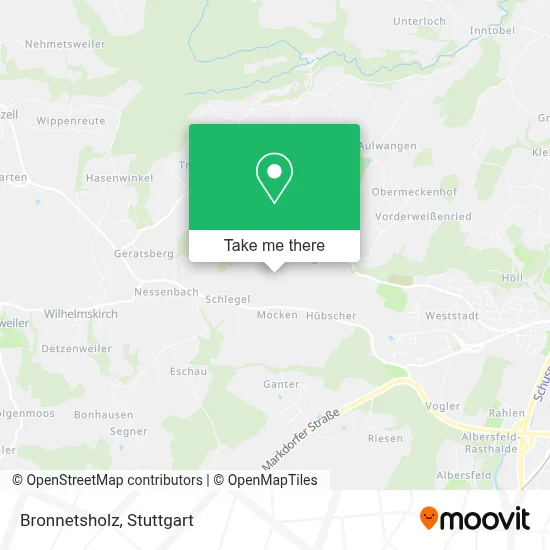 Bronnetsholz map