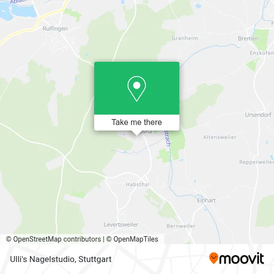 Ulli's Nagelstudio map