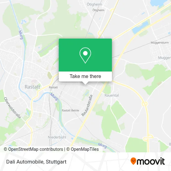 Dali Automobile map