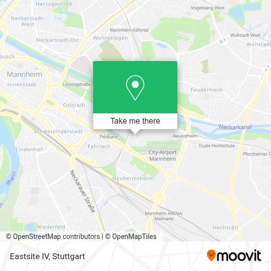 Eastsite IV map
