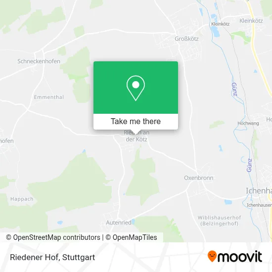 Riedener Hof map
