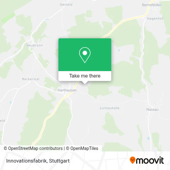 Innovationsfabrik map