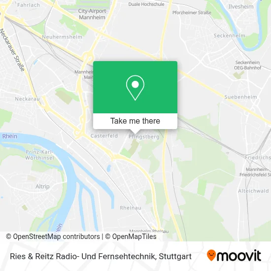 Ries & Reitz Radio- Und Fernsehtechnik map