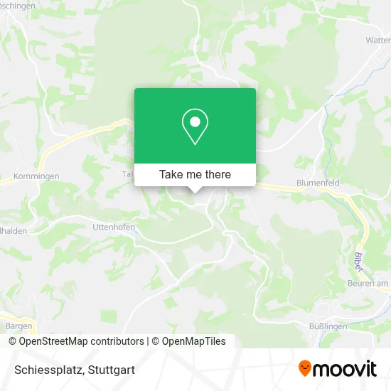 Schiessplatz map