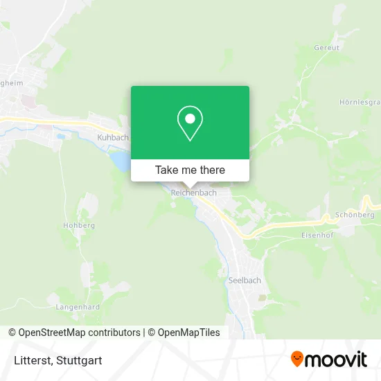 Litterst map