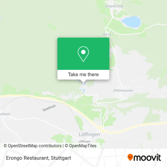Erongo Restaurant map