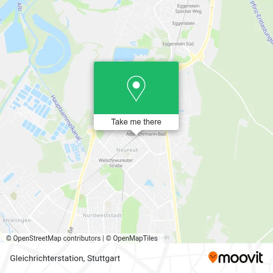 Gleichrichterstation map
