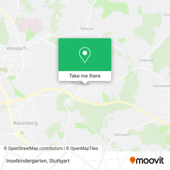 Inselkindergarten map