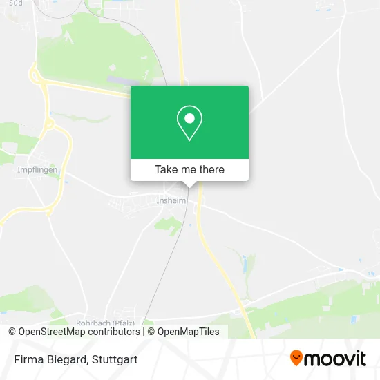 Firma Biegard map