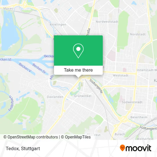 Tedox map