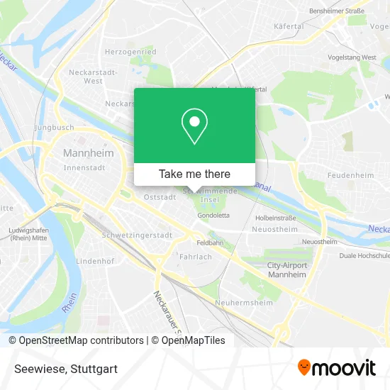 Seewiese map