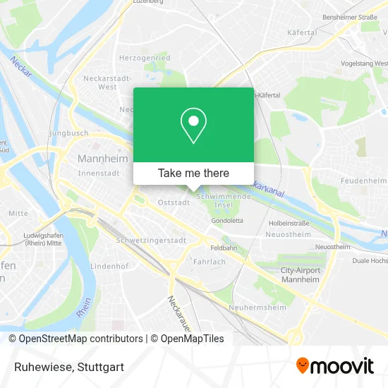 Ruhewiese map
