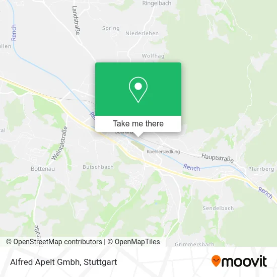 Alfred Apelt Gmbh map