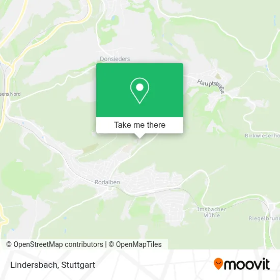 Lindersbach map