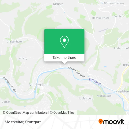 Mostkelter map