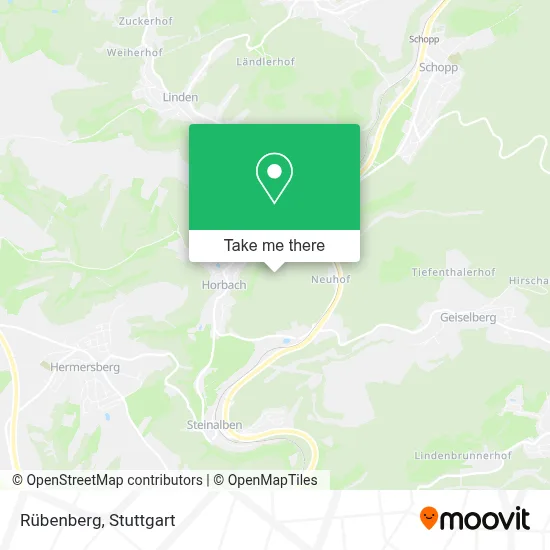 Rübenberg map