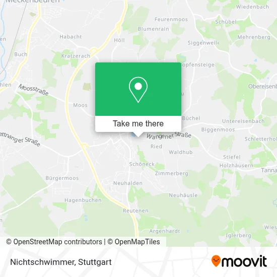 Nichtschwimmer map