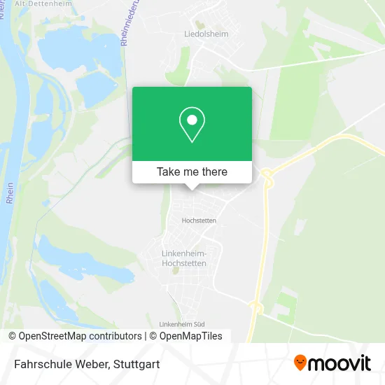 Fahrschule Weber map