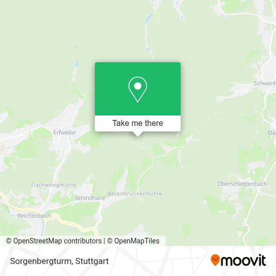 Sorgenbergturm map