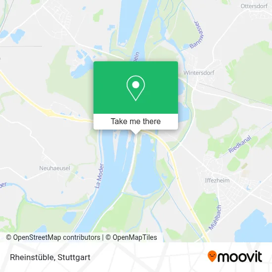 Rheinstüble map