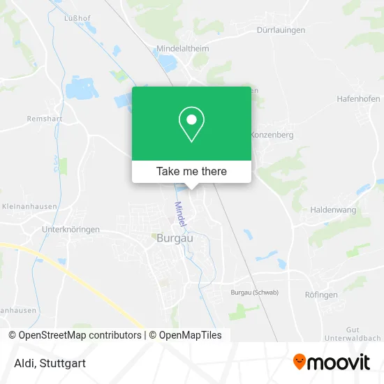 Aldi map