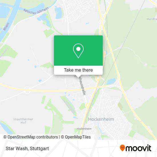 Star Wash map
