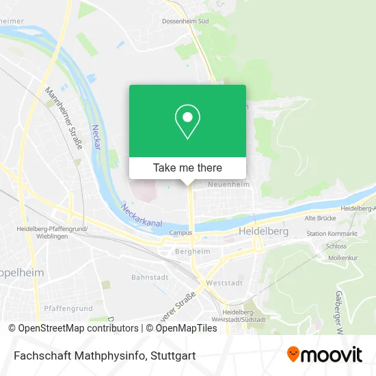 Fachschaft Mathphysinfo map