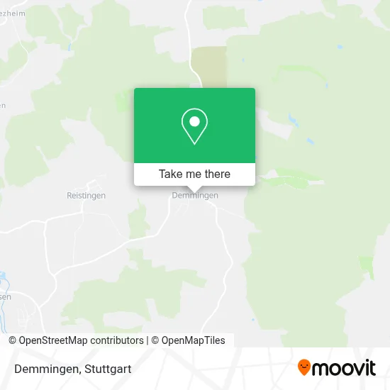 Demmingen map
