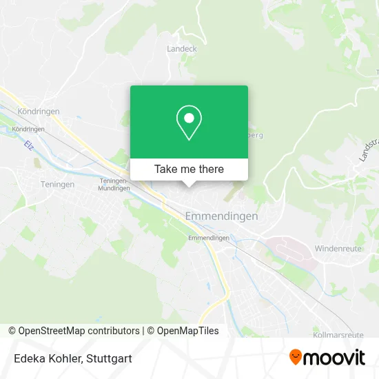 Edeka Kohler map
