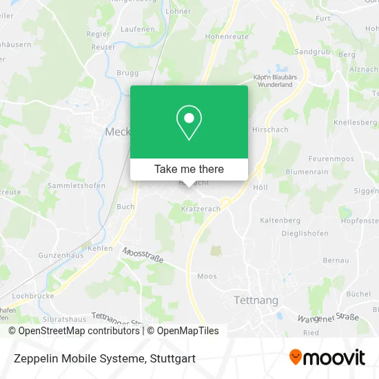 Zeppelin Mobile Systeme map