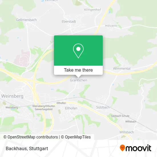 Backhaus map