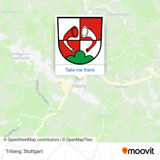 Triberg map
