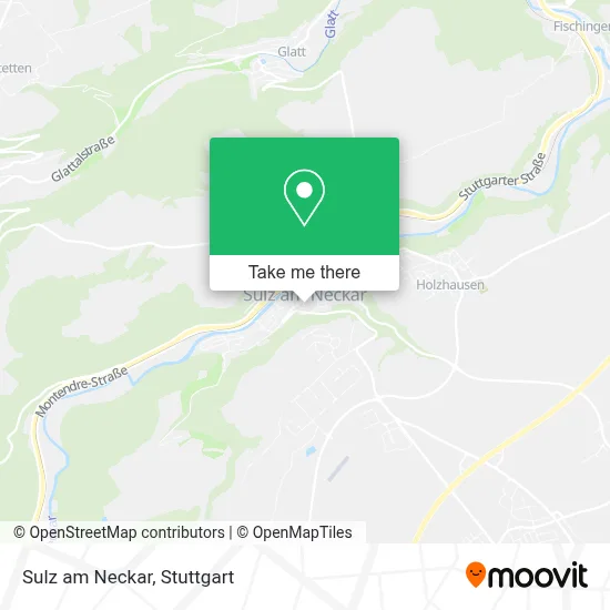 Sulz am Neckar map